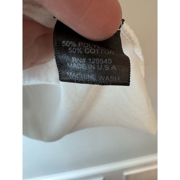 Aviator Nation SMILEY 2 BOYFRIEND TEE - WHITE Womens Sz L NWT $83 - Picture 11 of 11